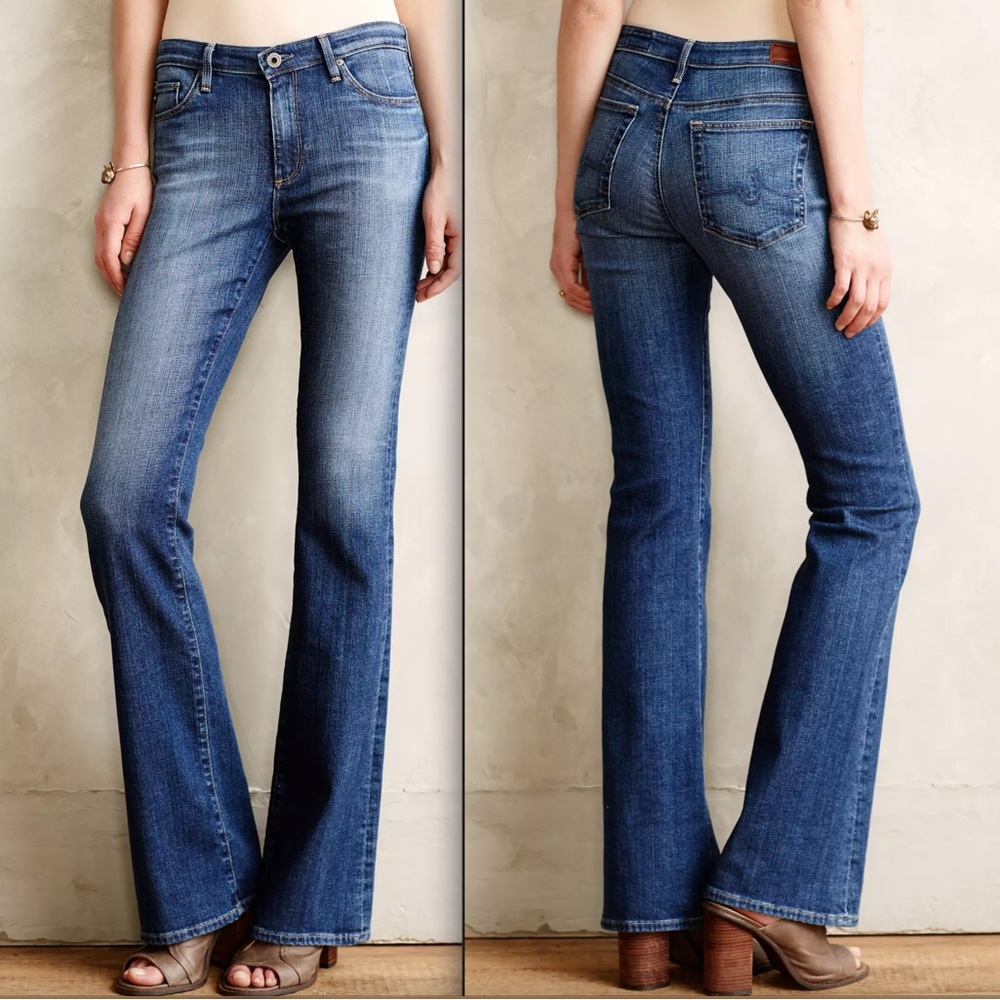 NWT AG Stevie mid rise boot Jean 27P